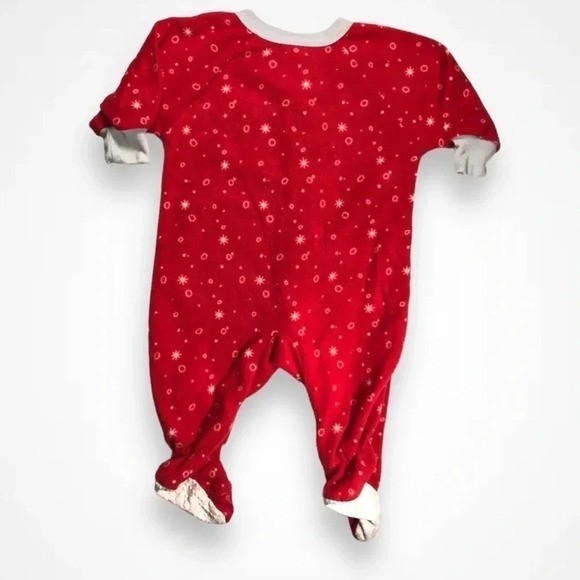 4/$20 Just Born  Fleece First Christmas Footie - Picture 4 of 5